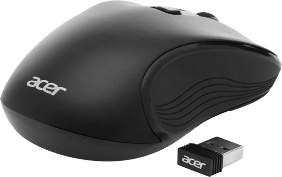Мышь Acer OMR303 черный оптическая 1600dpi беспров. USB 6but (ZL.MCECC.01Y)