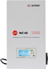 Стабилизатор напряжения Штиль ИнСтаб IS2000 1500Вт 2000ВА белый Стабилизатор напряжения Штиль ИнСтаб IS2000 1500Вт 2000ВА белый