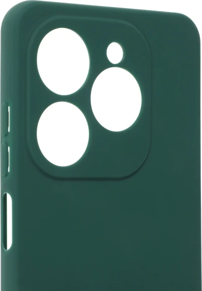 Чехол (клип-кейс) BoraSCO для Tecno Spark 20/20C/Go 2024/Pop 8 Microfiber Case зеленый опал (72676)