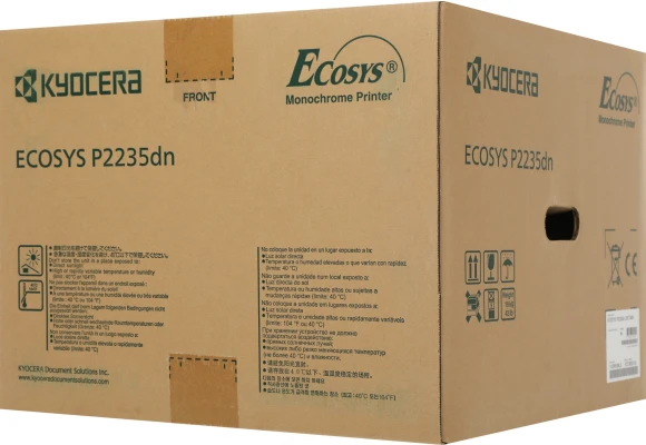Принтер лазерный Kyocera Ecosys P2235dn (1102RV3NL0) A4 Duplex Net черный Принтер лазерный Kyocera Ecosys P2235dn (1102RV3NL0) A4 Duplex Net черный