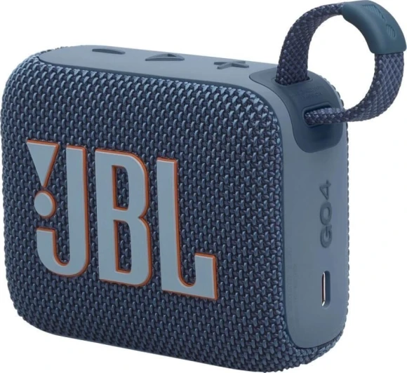 Колонка порт. JBL GO 4 синий 4.2W 1.0 BT 850mAh (JBLGO4BLU) Колонка порт. JBL GO 4 синий 4.2W 1.0 BT 850mAh (JBLGO4BLU)