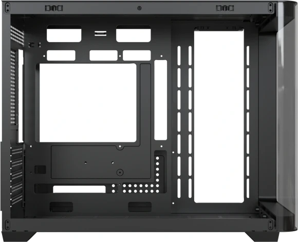 Корпус Formula Crystal U2M Floe черный без БП mATX 9x120mm 1xUSB3.1 audio bott PSU Корпус Formula Crystal U2M Floe черный без БП mATX 9x120mm 1xUSB3.1 audio bott PSU