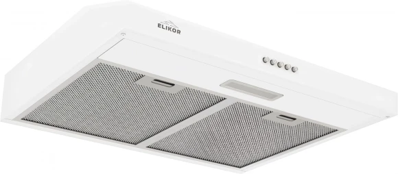 Вытяжка встраиваемая Elikor ECO WH 60 белый управление: кнопочное (2 мотора)