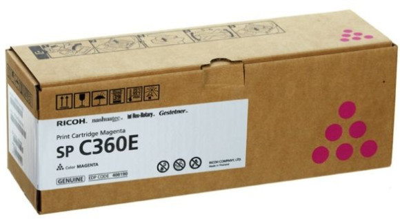 Картридж лазерный Ricoh SP C360E 408190 пурпурный (1500стр.) для Ricoh SP C360DNw/C360SNw/C360SFNw/C361SFNw Картридж лазерный Ricoh SP C360E 408190 пурпурный (1500стр.) для Ricoh SP C360DNw/C360SNw/C360SFNw/C361SFNw
