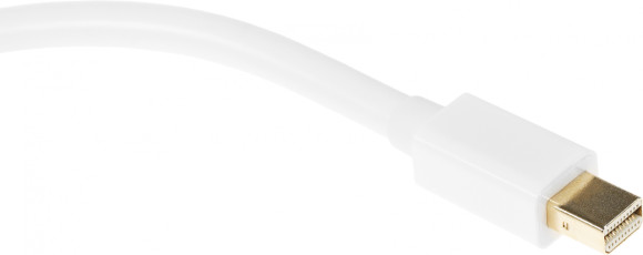 Переходник miniDisplayPort (m) VGA (f) белый