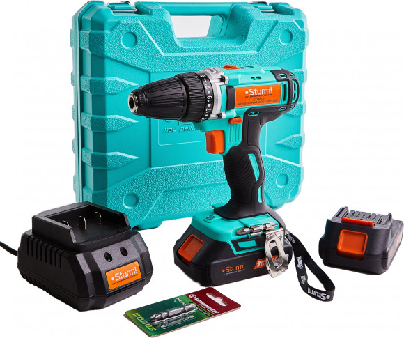 Дрель-шуруповерт Sturm! CD3618 аккум. патрон:быстрозажимной (кейс в комплекте) Дрель-шуруповерт Sturm! CD3618 аккум. патрон:быстрозажимной (кейс в комплекте)