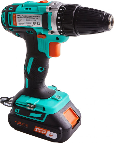 Дрель-шуруповерт Sturm! CD3618 аккум. патрон:быстрозажимной (кейс в комплекте) Дрель-шуруповерт Sturm! CD3618 аккум. патрон:быстрозажимной (кейс в комплекте)