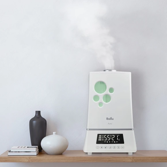 Увлажнитель воздуха Ballu UHB-1100 110Вт (ультразвуковой) белый/зеленый