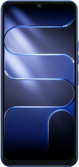Смартфон Tecno Spark Go 3 128Gb 4Gb синий моноблок 3G 4G 2Sim 6.75" 720x1600 Android 15 13Mpix 802.11 a/b/g/n/ac GPS GSM900/1800 Protect microSD max1024Gb