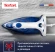 Утюг Tefal FV5735E0 2500Вт синий/белый