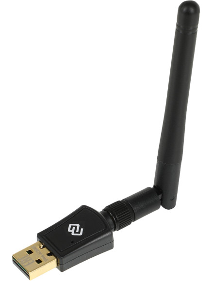 Сетевой адаптер Wi-Fi Digma DWA-AC600E AC600 USB 2.0 (ант.внеш.съем) 1ант.