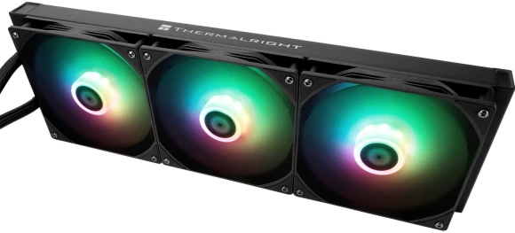 Система водяного охлаждения Thermalright Frozen Warframe 420 ARGB Soc-AM5/AM4/1200/1700/1851 черный 4-pin 29.8dB Al LCD Ret (F-WFRAME-420-BL-ARGB)