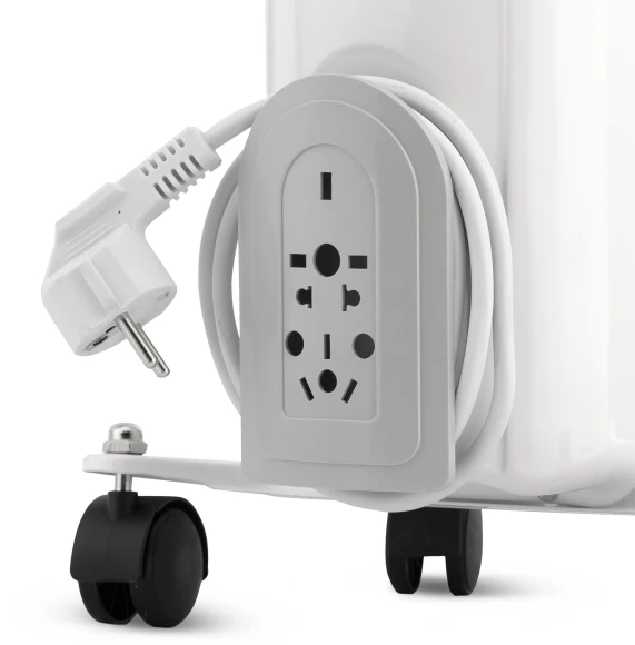 Радиатор масляный Vitek VT-1708 1500Вт белый