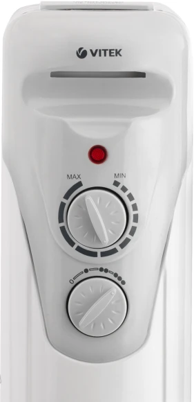 Радиатор масляный Vitek VT-1708 1500Вт белый