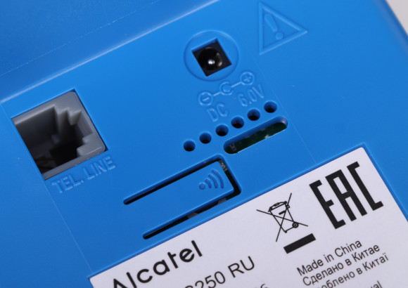 Р/Телефон Dect Alcatel S250 RU белый АОН Р/Телефон Dect Alcatel S250 RU белый АОН