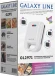 Вафельница Galaxy Line GL 2971 750Вт белый