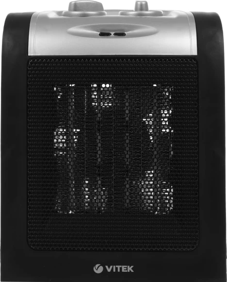 Тепловентилятор Vitek VT-2067 1800Вт черный/серебристый