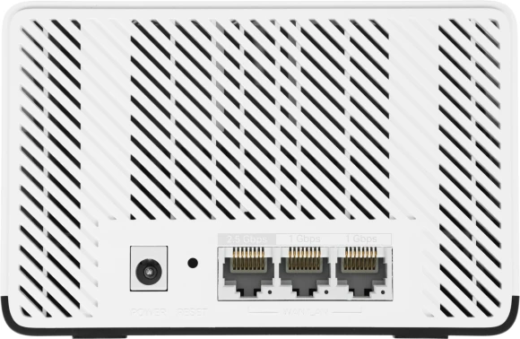 Бесшовный Mesh роутер Mercusys Halo H27BE (HALO H27BE(2-PACK)) BE3600 10/100/1000BASE-TX белый (упак.:2шт)