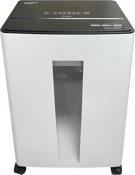Шредер Office Kit S330SF (3,9х35) белый/черный (секр.P-4) фрагменты 13лист. 30лтр. скобы пл.карты Шредер Office Kit S330SF (3,9х35) белый/черный (секр.P-4) фрагменты 13лист. 30лтр. скобы пл.карты