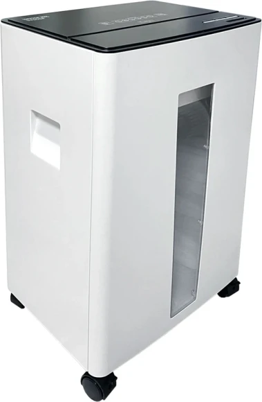 Шредер Office Kit S330SF (3,9х35) белый/черный (секр.P-4) фрагменты 13лист. 30лтр. скобы пл.карты Шредер Office Kit S330SF (3,9х35) белый/черный (секр.P-4) фрагменты 13лист. 30лтр. скобы пл.карты