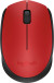 Мышь Logitech M171 красный/черный оптическая 1000dpi беспров. USB для ноутбука 2but (910-004641)