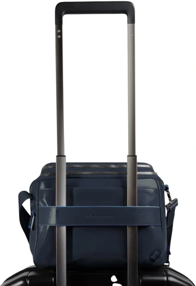 Сумка кросс-боди мужская Piquadro Blue Square CA6900B2/BLU2 темно-синяя натур.кожа