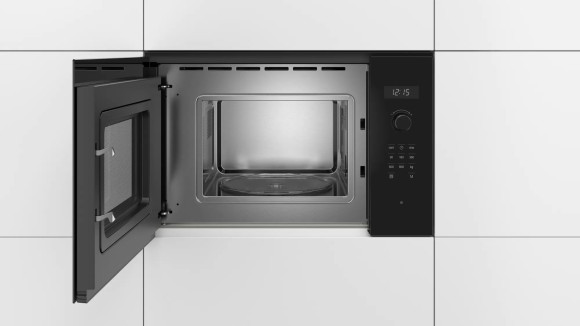 Микроволновая печь Bosch BFL524MB0 20л. 800Вт черный (встраиваемая)