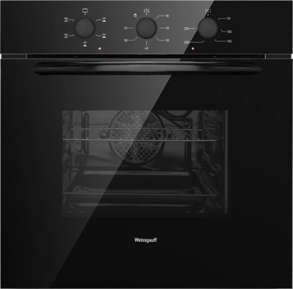 Духовой шкаф Электрический Weissgauff EOM 306 Edition черный