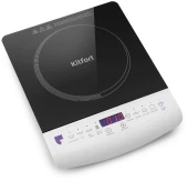 Плита Электрическая Kitfort КТ-102 черный стеклокерамика (настольная)