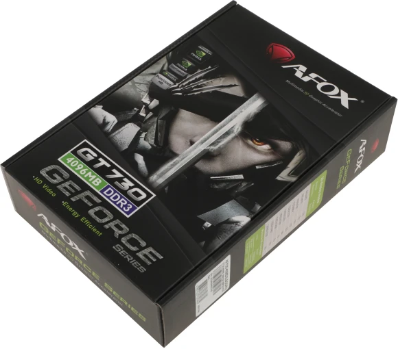 Видеокарта Afox PCI-E 2.0 AF730-4096D3L6 NVIDIA GeForce GT 730 4Gb 128bit GDDR3 700/1333 DVIx1 HDMIx1 CRTx1 HDCP Ret low profile