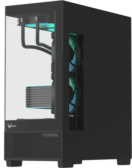 Корпус Formula Crystal E1 черный без БП ATX 9x120mm 2xUSB3.0 audio bott PSU Корпус Formula Crystal E1 черный без БП ATX 9x120mm 2xUSB3.0 audio bott PSU