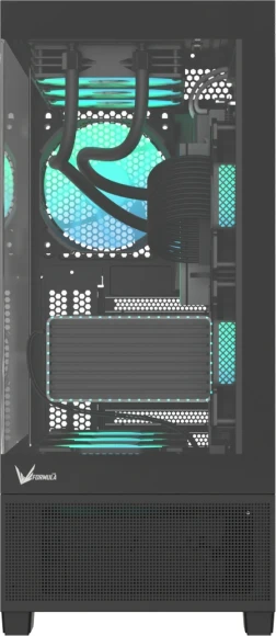 Корпус Formula Crystal E1 черный без БП ATX 9x120mm 2xUSB3.0 audio bott PSU Корпус Formula Crystal E1 черный без БП ATX 9x120mm 2xUSB3.0 audio bott PSU