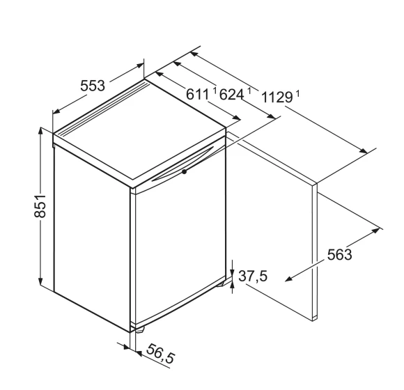 Морозильная камера Liebherr GP 1213 белый Морозильная камера Liebherr GP 1213 белый