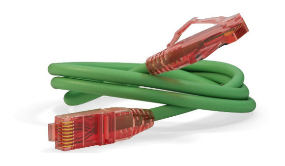 Патч-корд Hyperline PC-LPM-UTP-RJ45-RJ45-C5e-1.5M-LSZH-GN UTP RJ-45 вил.-вилка RJ-45 кат.5E 1.5м зеленый LSZH 24AWG