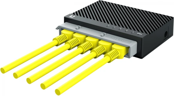 Коммутатор Netis ST3105GC (L2) 5x1Гбит/с неуправляемый Коммутатор Netis ST3105GC (L2) 5x1Гбит/с неуправляемый