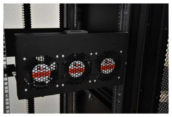 Модуль вентиляторный Rem (R-FAN-3K-1U) 3 вент. серый (упак.:1шт)