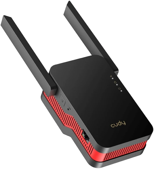 Повторитель беспроводного сигнала Cudy RE3000 AX3000 Wi-Fi черный Повторитель беспроводного сигнала Cudy RE3000 AX3000 Wi-Fi черный