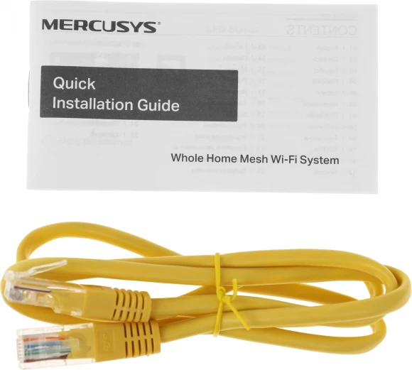 Бесшовный Mesh роутер Mercusys Halo H30G (HALO H30G(3-PACK)) AC1300 10/100/1000BASE-TX белый (упак.:3шт) Бесшовный Mesh роутер Mercusys Halo H30G (HALO H30G(3-PACK)) AC1300 10/100/1000BASE-TX белый (упак.:3шт)