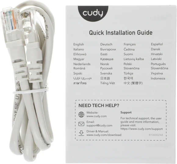 Бесшовный Mesh роутер Cudy M3000 (M3000(3-PACK) WHITE) AX3000 100/1000/2500BASE-T белый (упак.:3шт) Бесшовный Mesh роутер Cudy M3000 (M3000(3-PACK) WHITE) AX3000 100/1000/2500BASE-T белый (упак.:3шт)