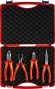 Набор инструментов Knipex KN-002015 4 предмета диэлектр.покр. (жесткий кейс)
