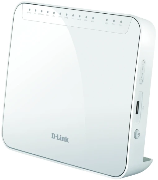 Маршрутизатор D-Link DSL-G2452GR/R1A AC1200 10/100/1000BASE-TX белый Маршрутизатор D-Link DSL-G2452GR/R1A AC1200 10/100/1000BASE-TX белый