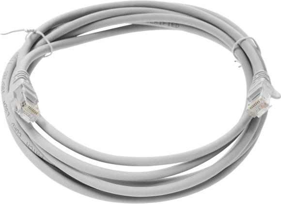 Патч-корд Lanmaster LAN-PC45/U5E-3.0-GY UTP RJ-45 вил.-вилка RJ-45 кат.5E 3м серый LSZH (уп.:1шт) Патч-корд Lanmaster LAN-PC45/U5E-3.0-GY UTP RJ-45 вил.-вилка RJ-45 кат.5E 3м серый LSZH (уп.:1шт)