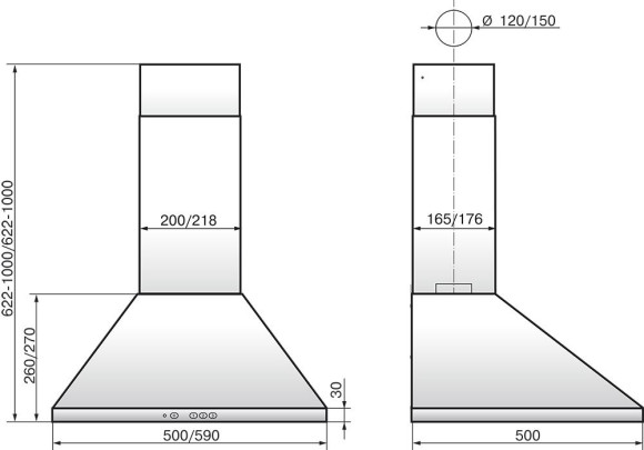 Вытяжка каминная Elikor Вента 50П-430-К3Д топленое молоко управление: кнопочное (1 мотор) Вытяжка каминная Elikor Вента 50П-430-К3Д топленое молоко управление: кнопочное (1 мотор)