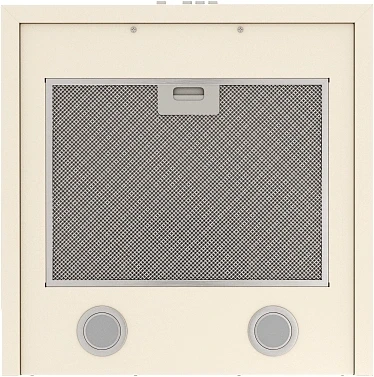 Вытяжка каминная Elikor Вента 50П-430-К3Д топленое молоко управление: кнопочное (1 мотор)