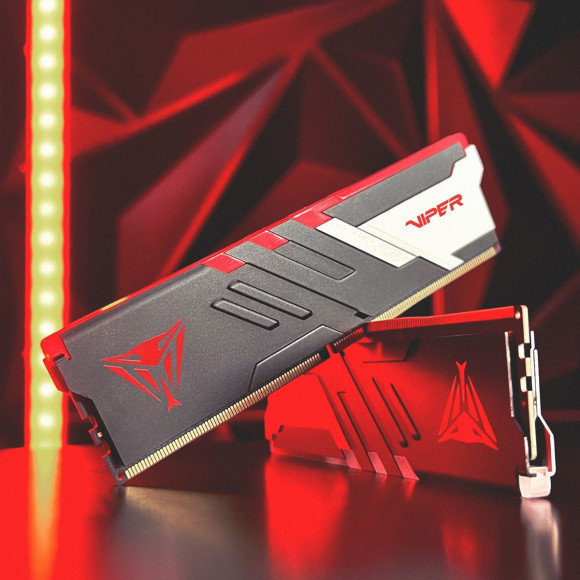 Память DDR5 2x16Gb 6800MHz Patriot PVVR532G680C34K Viper Venom RGB RTL Gaming PC5-54400 CL34 DIMM 288-pin 1.4В kit с радиатором Ret Память DDR5 2x16Gb 6800MHz Patriot PVVR532G680C34K Viper Venom RGB RTL Gaming PC5-54400 CL34 DIMM 288-pin 1.4В kit с радиатором Ret