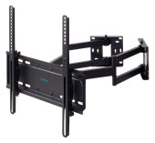 Кронштейн для телевизора Kromax GALACTIC-44 черный 32"-70" макс.45кг настенный поворотно-выдвижной и наклонный Кронштейн для телевизора Kromax GALACTIC-44 черный 32"-70" макс.45кг настенный поворотно-выдвижной и наклонный