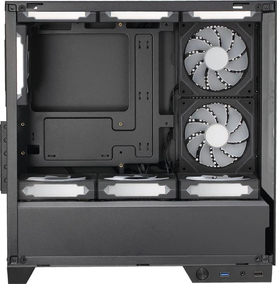 Корпус Formula Crystal Z1M черный без БП mATX 7x120mm 1xUSB2.0 1xUSB3.0 audio bott PSU Корпус Formula Crystal Z1M черный без БП mATX 7x120mm 1xUSB2.0 1xUSB3.0 audio bott PSU