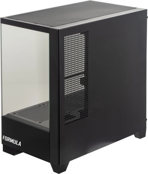 Корпус Formula Crystal Z1M черный без БП mATX 7x120mm 1xUSB2.0 1xUSB3.0 audio bott PSU Корпус Formula Crystal Z1M черный без БП mATX 7x120mm 1xUSB2.0 1xUSB3.0 audio bott PSU