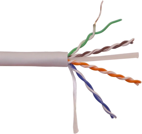 Кабель информационный Lanmaster LAN-6EUTP-HFLT-BK кат.6 UTP 4 пары 23AWG LSZH внутренний 305м серый Кабель информационный Lanmaster LAN-6EUTP-HFLT-BK кат.6 UTP 4 пары 23AWG LSZH внутренний 305м серый