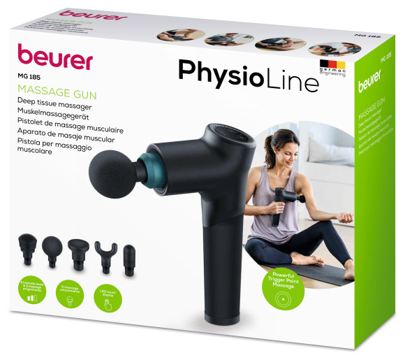 Массажер Beurer MG185 18Вт черный (645.33) Массажер Beurer MG185 18Вт черный (645.33)